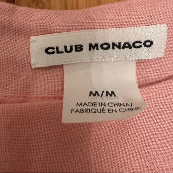 Club Monaco Hatleth Ruffle sleeve Top Size M (j6j - Picture 5 of 11